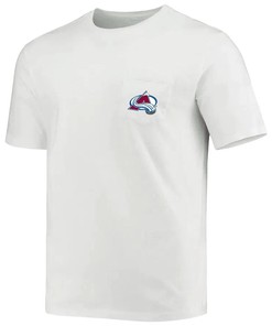 Colorado Avalanche Vineyard Vines St. Patrick's Day T-Shirt - White