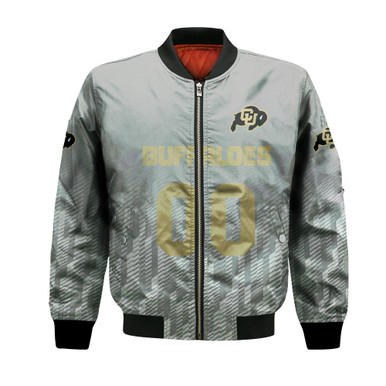 Colorado Buffaloes Bomber Jacket Logo Sport Ombre - NCAA