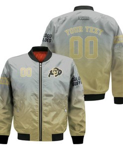 Colorado Buffaloes Fadded Bomber Jacket - NCAA