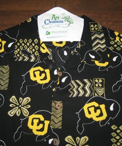 Colorado Buffaloes Hawaiian Shirt Classic 'Cu Buffs' Logo