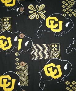 Colorado Buffaloes Hawaiian Shirt Classic 'Cu Buffs' Logo