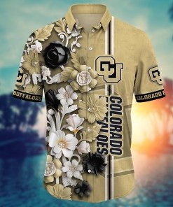 Colorado Buffaloes NCAA Flower Hawaii Shirt For Fans Ver 37
