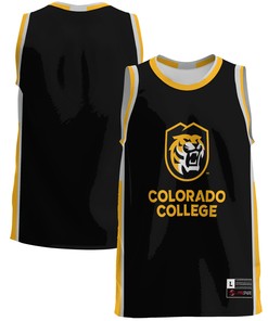 Colorado College Tigers Basketball Jersey - Black Ncaa