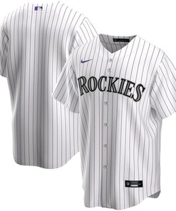 Colorado Rockies 2020 Mlb Personalized Custom White Stripe Lines Custom Jersey