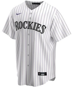 Colorado Rockies 2020 Mlb Personalized Custom White Stripe Lines Custom Jersey
