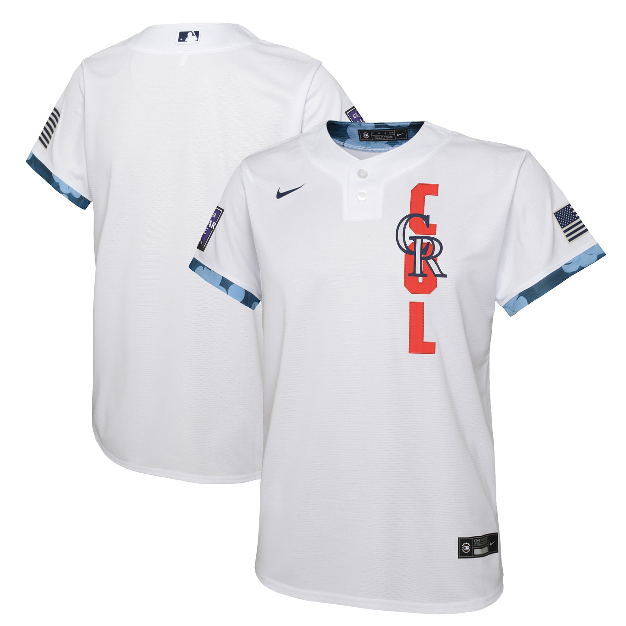 Colorado Rockies 2021 Mlb All-star Game Jersey - White Mlb