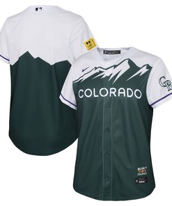 Colorado Rockies 2022 City Connect Replica Team Jersey - Green Mlb