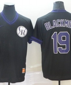 Colorado Rockies Charlie Blackmon #19 2020 Mlb Black Jersey