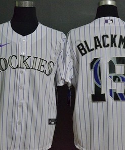 Colorado Rockies Charlie Blackmon 19 2020 Mlb White Jersey