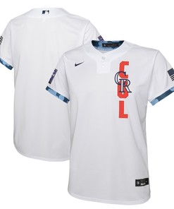Colorado Rockies Youth 2021 Mlb All-star Game Jersey - White