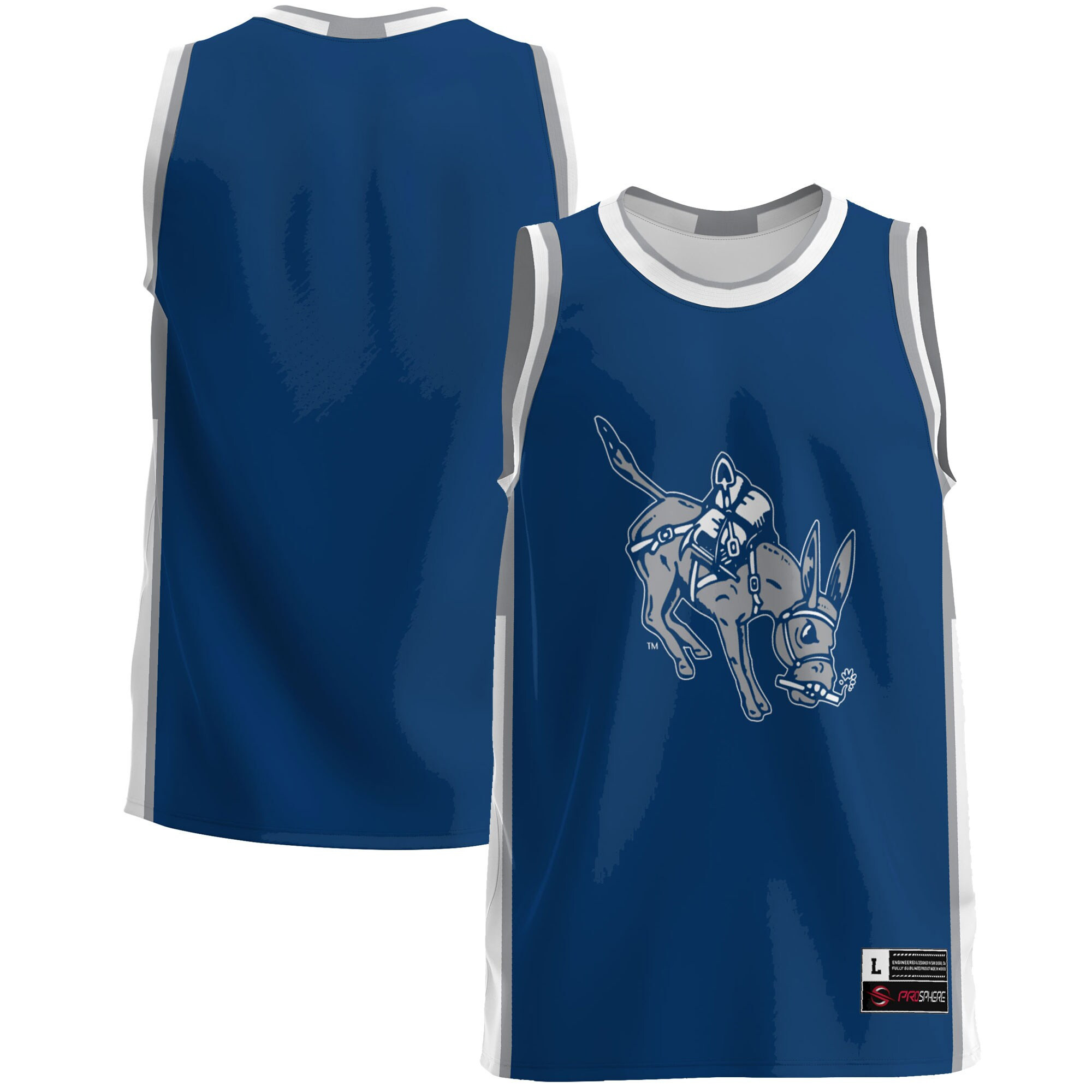 Colorado School Of Mines Orediggers Basketball Jersey - Blue Ncaa