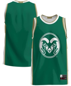 Colorado State Rams Basketball Jersey - Green Ncaa
