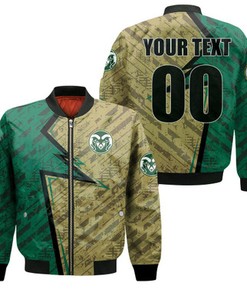 Colorado State Rams Bomber Abstract Pattern Sport- NCAA