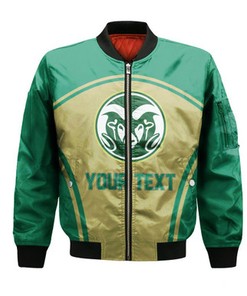 Colorado State Rams Bomber Curve Style Sport- NCAA