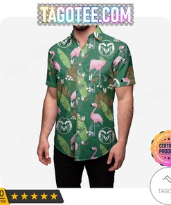 Colorado State Rams Floral Shirt