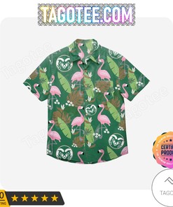 Colorado State Rams Floral Shirt