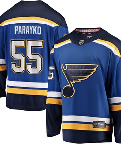 Colton Parayko St. Louis Blues Fanatics Branded Breakaway Player Jersey - Blue Nhl