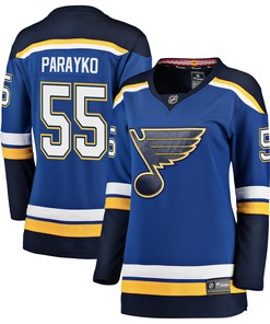 Colton Parayko St. Louis Blues Fanatics Branded Womens Home Premier Breakaway Player Jersey - Blue Nhl