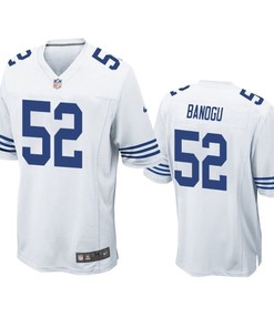 Colts Ben Banogu 2019 Nfl Draft White Game Jersey