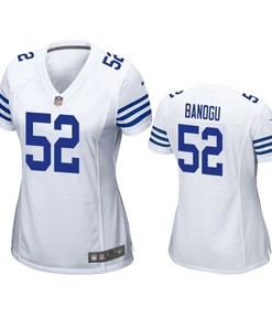Colts Ben Banogu 2019 Nfl Draft White Game Womens Jersey
