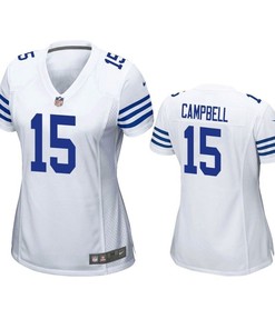 Colts Parris Campbell 2019 Nfl Draft White Game Womens Jersey