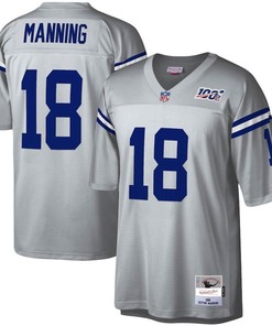Colts Peyton Manning Platinum Nfl 100 Retired Player Legacy Jersey