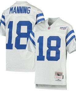 Colts Peyton Manning Platinum Nfl 100 Retired Player Legacy Jersey