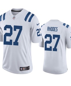 Colts Xavier Rhodes 27 Vapor Untouchable Limited White Jersey Men's