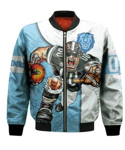 Columbia Lions Bomber Jacket Football Go On - NCAA