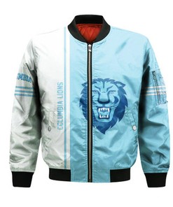 Columbia Lions Bomber Jacket Half Style - NCAA