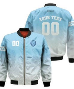 Columbia Lions Fadded Bomber Jacket - NCAA