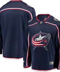 Columbus Blue Jackets Fanatics Branded Breakaway Home Jersey Navy Nhl