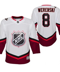 Columbus Blue Jackets Zach Werenski White 2022 All-Star Eastern Jersey Youth