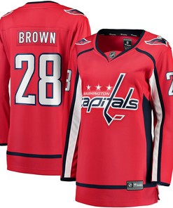 Connor Brown Washington Capitals Fanatics Branded Womens Home Breakaway Player Jersey - Red Nhl