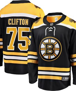 Connor Clifton Boston Bruins Fanatics Branded Replica Player Jersey - Black Nhl