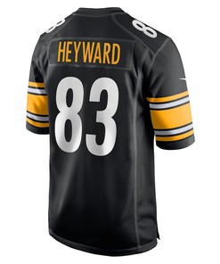 Connor Heyward Pittsburgh Steelers Game Player Jersey - Black