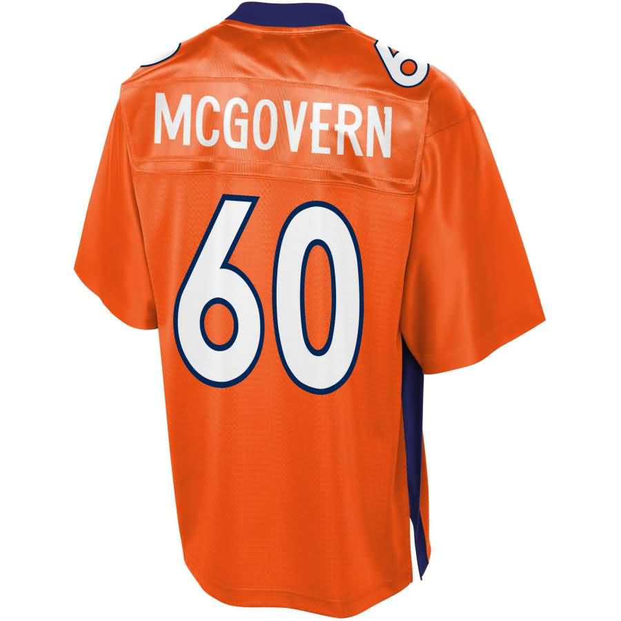 Connor Mcgovern Denver Broncos Nfl Pro Line Player Jersey - Orange