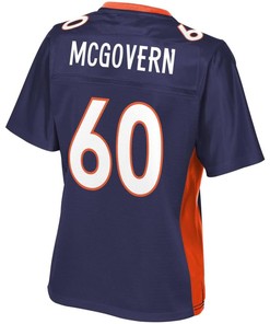 Connor Mcgovern Denver Broncos Nfl Pro Line Womens Alternate Player Jersey - Navy