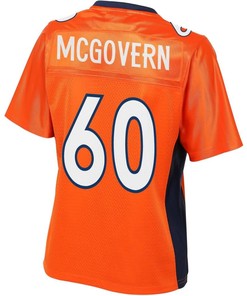 Connor Mcgovern Denver Broncos Nfl Pro Line Womens Player Jersey - Orange