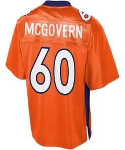 Connor Mcgovern Denver Broncos Nfl Pro Line Youth Player Jersey - Orange