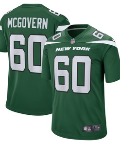 Connor Mcgovern New York Jets Game Jersey - Gotham Green Nfl