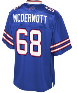 Conor Mcdermott Buffalo Bills Nfl Pro Line Team Color Player Jersey - Royal