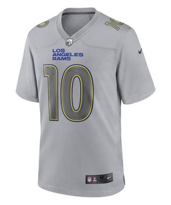Cooper Kupp 10 Los Angeles Rams Atmosphere Fashion Game Jersey - Gray