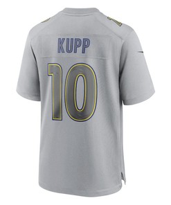 Cooper Kupp 10 Los Angeles Rams Men Atmosphere Fashion Game Jersey - Gray