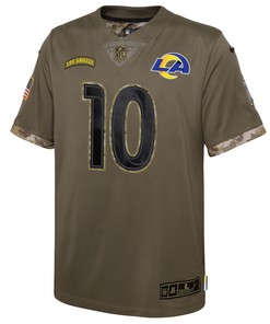 Cooper Kupp Los Angeles Rams 2022 Salute To Service Player Limited Jersey - Olive