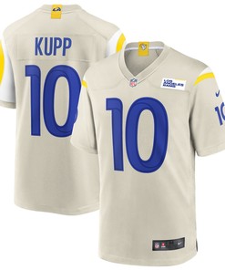 Cooper Kupp Los Angeles Rams Player Game Jersey - Bone Nfl