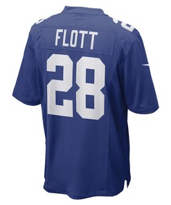 Cor'Dale Flott New York Giants Game Player Jersey - Royal