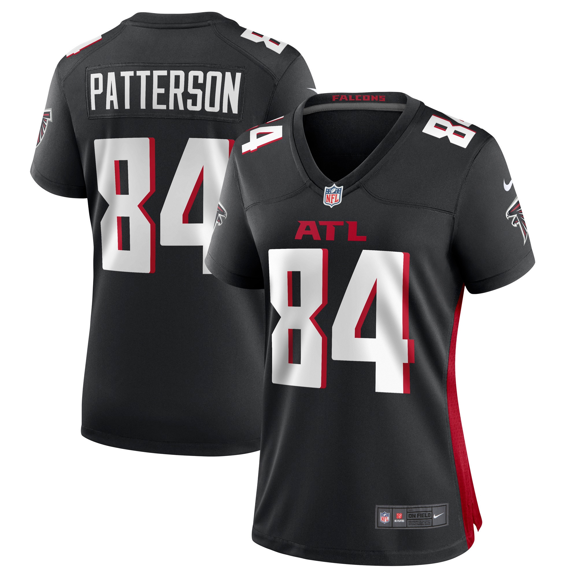 Cordarrelle Patterson Atlanta Falcons Womens Game Player Jersey Black Nfl