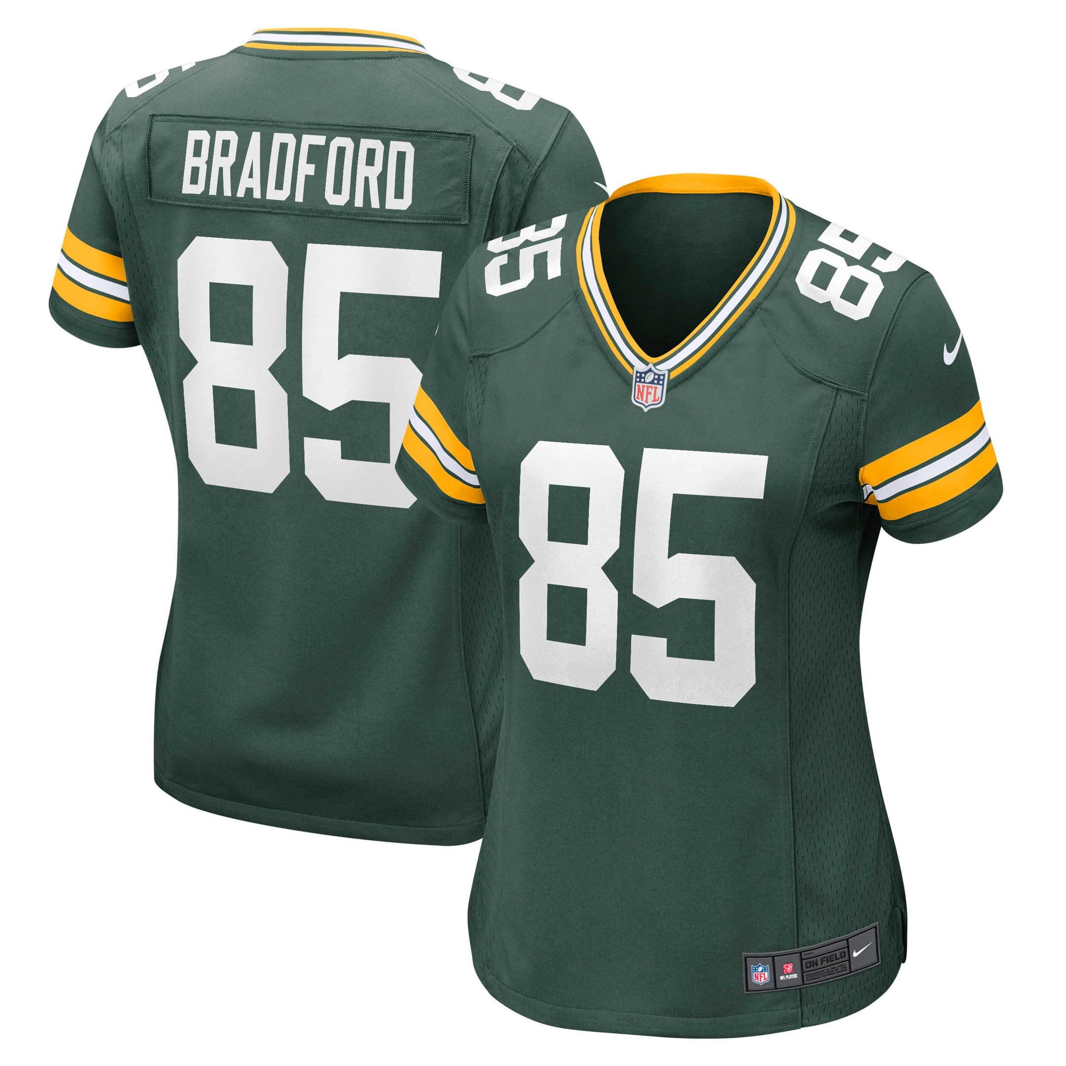 Corey Bradford Green Bay Packers Womens Retired Player Jersey - Green Nfl