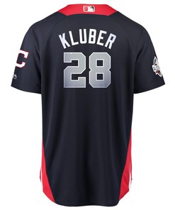Corey Kluber American League Majestic 2018 Mlb All-star Game Home Run Derby Player Jersey - Navy